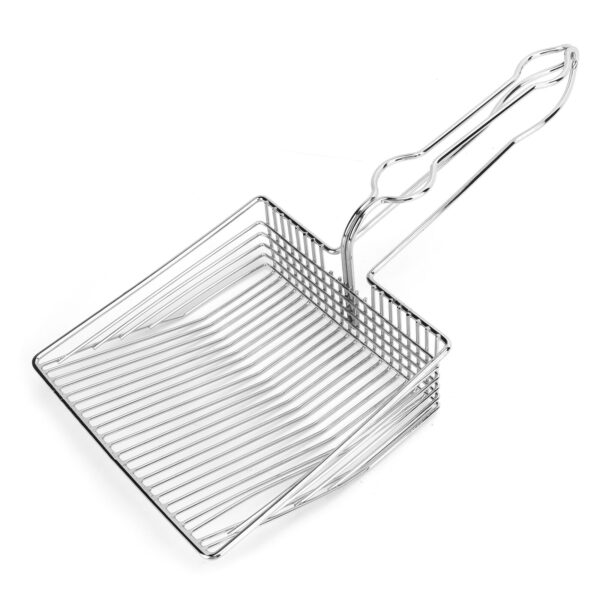 Stainless Steel Metal Cat Litter Scoop