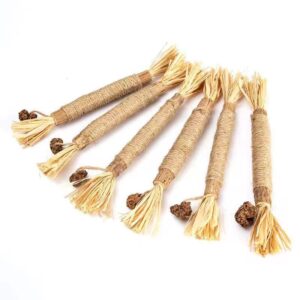 100% Natural Cat Plant Stick Pet Teeth Molar Stick