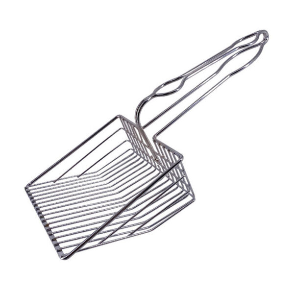 Stainless Steel Metal Cat Litter Scoop - Image 2