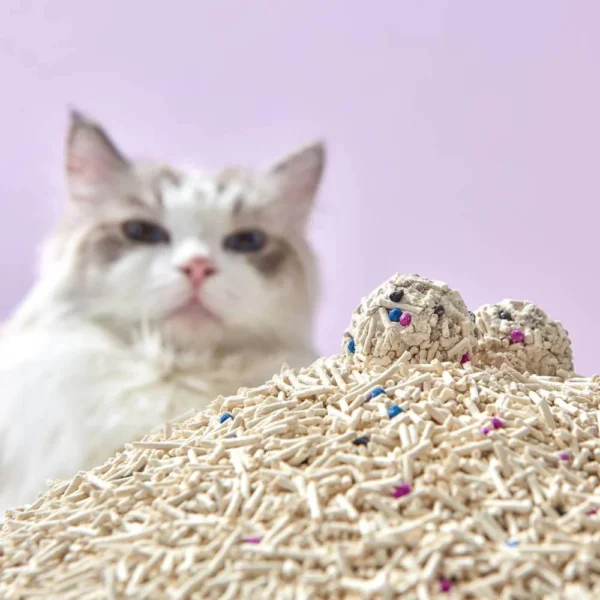 Mixed tofu cat litter - Image 5