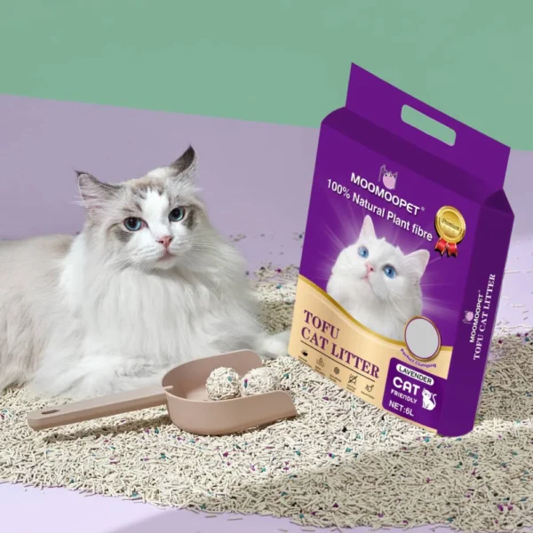 Mixed tofu cat litter - Image 4