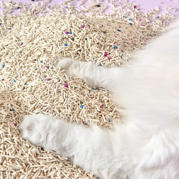 Mixed tofu cat litter - Image 3