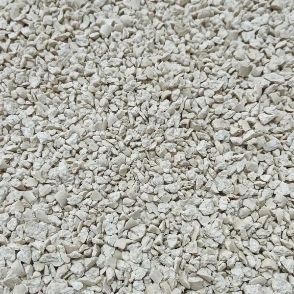 Crushed shape tofu cat litter