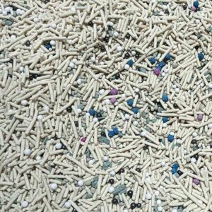 Mixed tofu cat litter